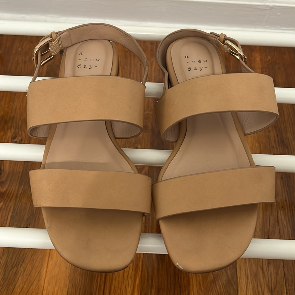 A New Day Tan Sandals